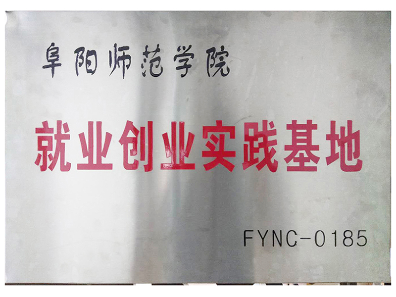 阜陽師范學院就業(yè)創(chuàng)實踐基地